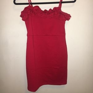 Tiered Ruffle Bodycon Dress